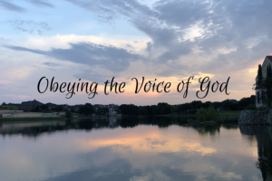 Obeying the Voice of God